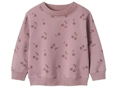 Name It elderberry kirsebær glitter sweatshirt